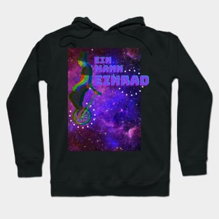 Ein Mann Einrad lustiges Artist Zirkus Design Hoodie